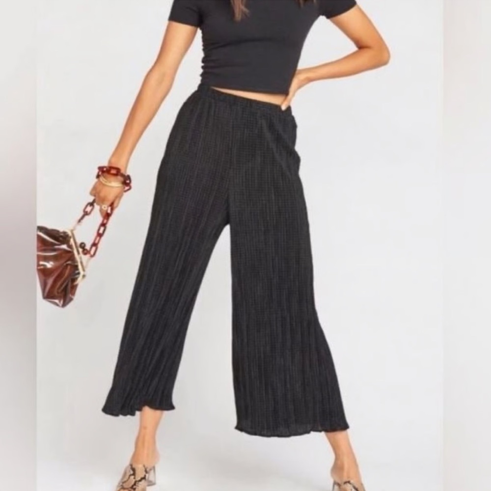 New With Tag TanJay Black Wide Leg Pants